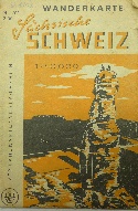 Sächsische Schweiz 1:40000, etwa 1962
