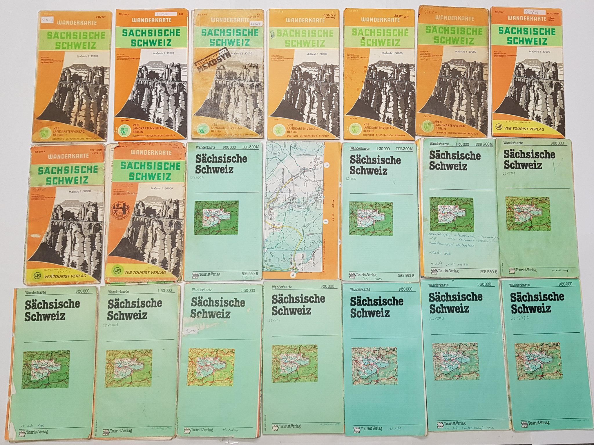 Ach, die alten DDR-Karten ...