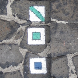 Wegmarken auf dem Lobosch