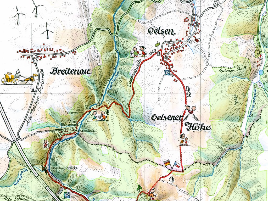 Erkundungsweg Oelsener H&ouml;he