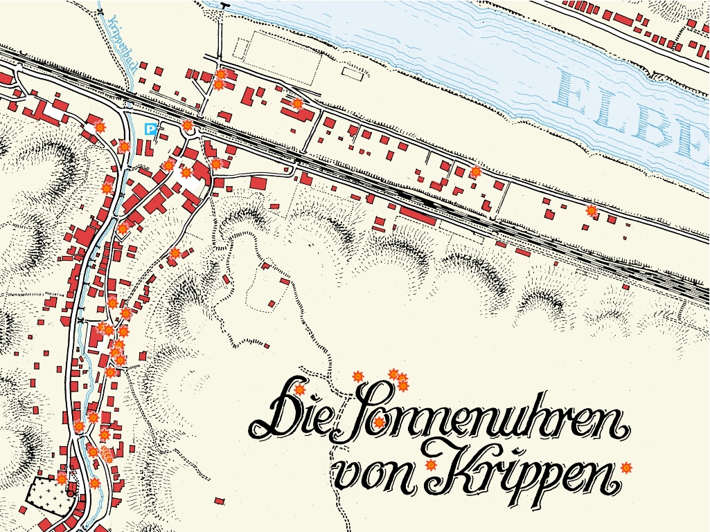 Sonnenuhrenweg Krippen