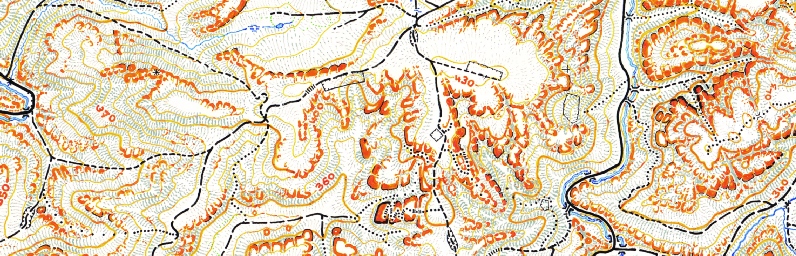 Pass 4 - Bergstriche