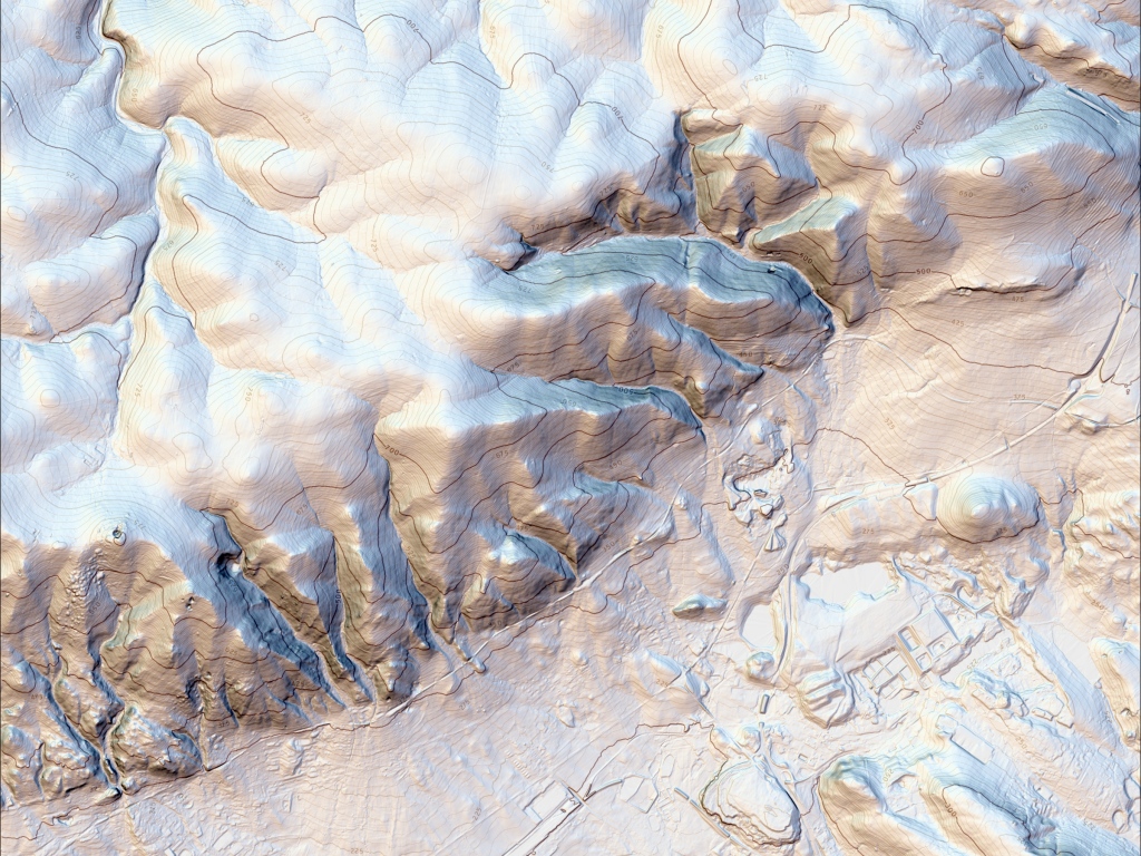 Releasekarte, Relief